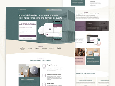 🔉 Noise Protection Service – SaaS Lead Gen Landing Page