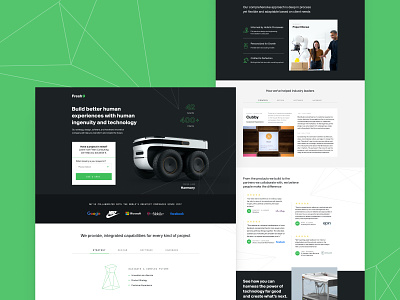 👩🏻‍💻 IT Consulting Service – Lead Gen Landing Page