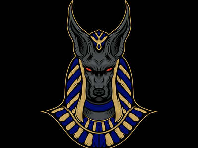 anubis mascot illustration