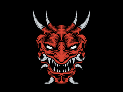 the devil illustration animation awesome design branding design illustration illustrator logo ui ux vector