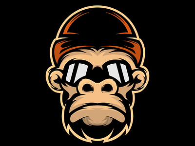 monkey illustration animation art work awesome design branding design graphic design illustration illustrator logo logo designer logo inspire logo typo logodesign teedesign ui ux vector