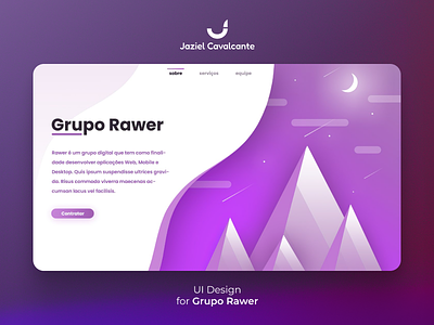 Grupo Rawer design illustration ui ui design uiux user interface