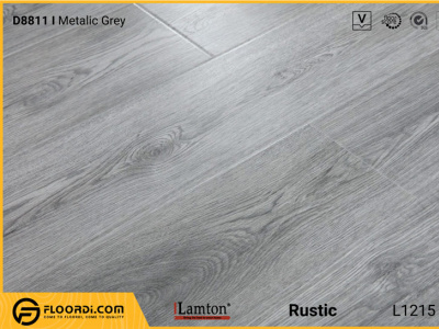 Sàn gỗ Lamton D8811 Metalic Grey - 8mm - AC3
