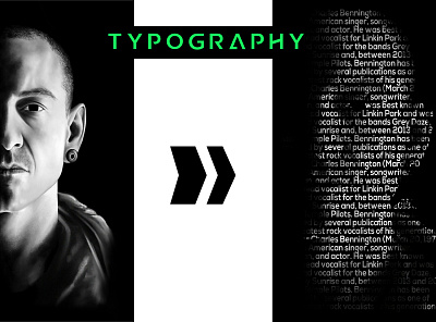 Typography art black clean concept illustraion paper print text art typeface typography