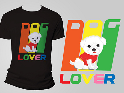 DOG T shirt POD design