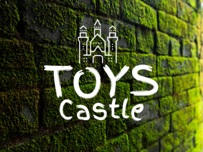 TOY Castle logo art branding clean concept illustraion logo vector