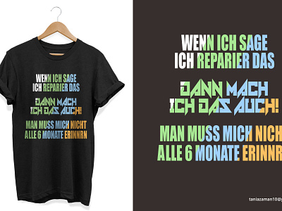 Wenn ich sage t-shirt