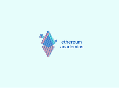 Ethereum Academics 30 day logo challenge branding illustration logos visual identity