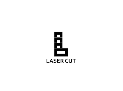 Laser Cut 30 day logo challenge branding illustration logos monogram visual identity