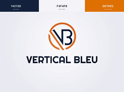 Vertical Bleu Logo abc alphabet art brand branding vertical bleu