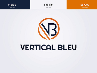 Vertical Bleu Logo
