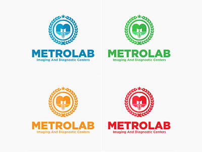 Metrolab Imaging and Diagnostic Center Logo branding creative diagnostics center graphic design health hospital logo hospital service illustration imaging lab lab institute laboratory institute madical madicin medical logo medical recharge metro lab modern print ready simple