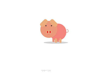 Piggy bank cute design illustrator photoshop piggy pink save vector vectorart wallpaper