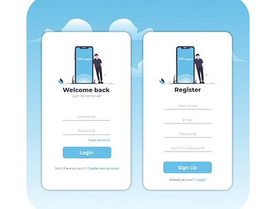 Login page sky theme app app design design design app login login design login form login page login screen prototype register register page sky skytheme ui