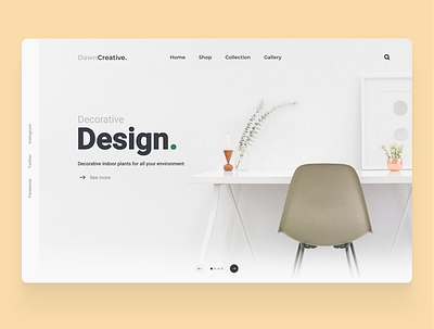 Dekor dekor app app design dekor design ui web web design website