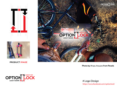 OptionLock Logo Design flat logodesign vector