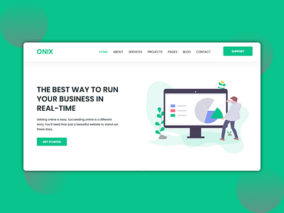 Onix - Corporate Business website