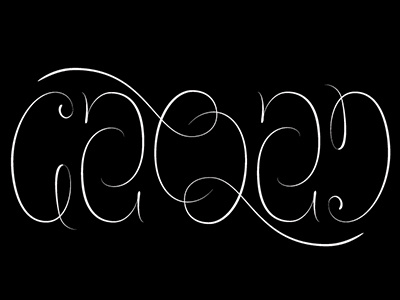 {WIP} CAELAN ambigram custom illustrator lettering sketch type wip