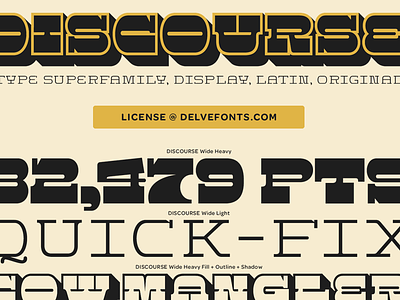 DISCOURSE: Available now! 3d font monoweight outline shadow type type design typography western
