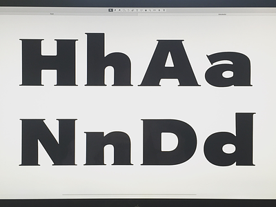 FILMOTYPE Washington - HhAaNnDd filmotype font revival sans type design typeface