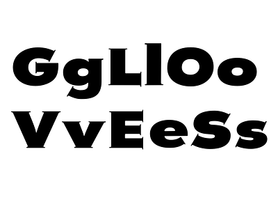 FILMOTYPE Washington - GgLlOoVvEeSs filmotype font revival sans type design typeface
