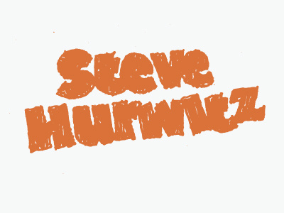 Steve Hurwitz R2 custom logo sans texture type vector wip