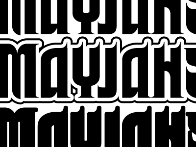 {Wip} Lee Mayjahs? Custom Logotype lettering logo pex type wip