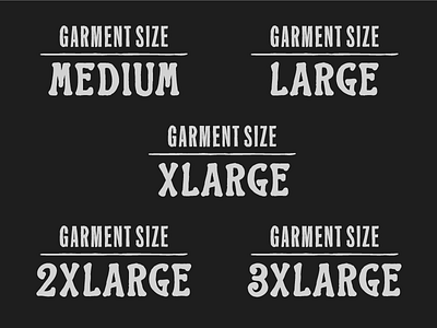 KUSHQLTY - Size Label - Back @2x bailey bezierwrangler brand custom dave fashion kushqlty label lettering logo logotype size type typography vintage