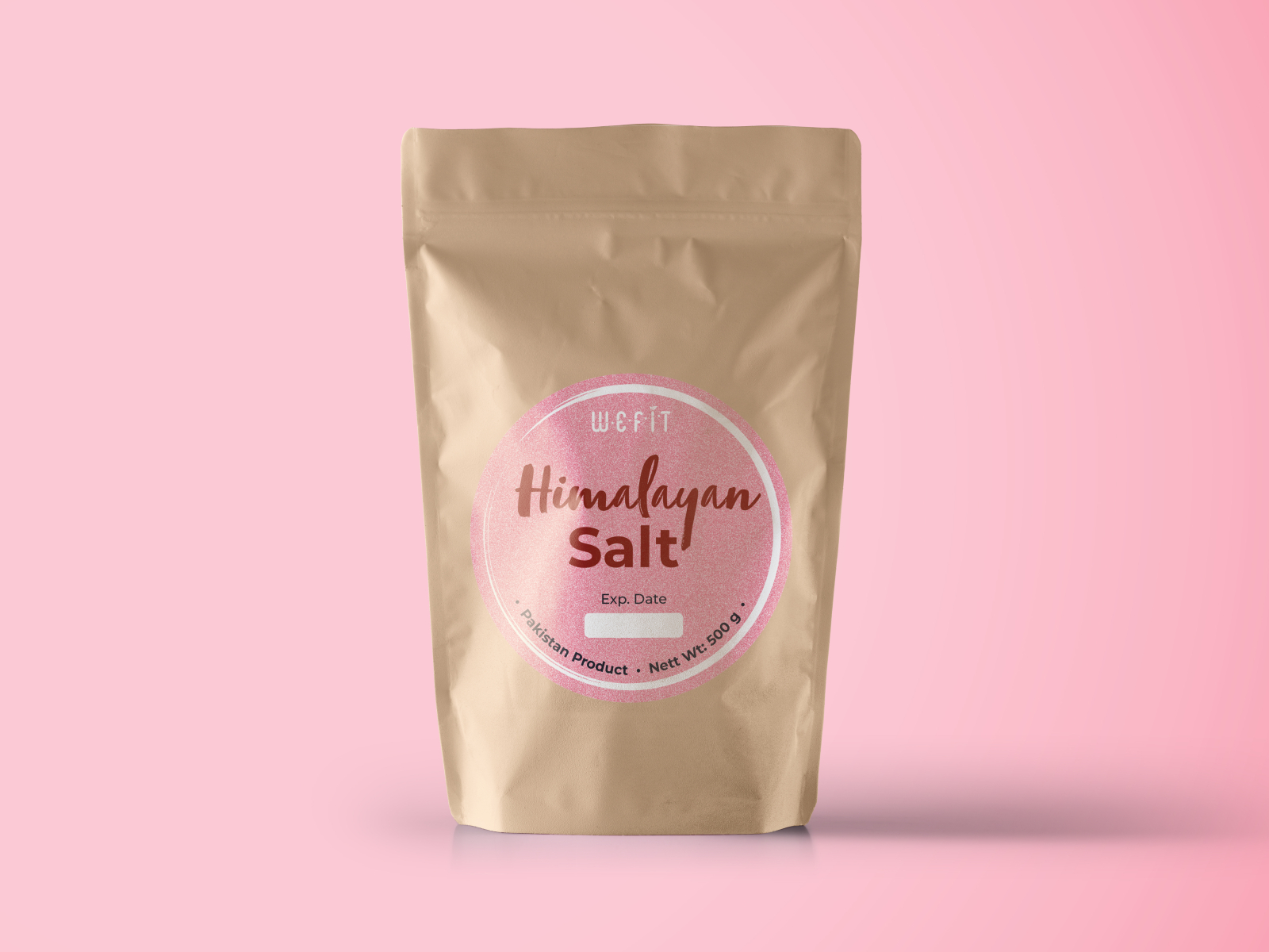 pink salt packaging