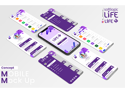 Concept UI For Softlogic Life design ui ux