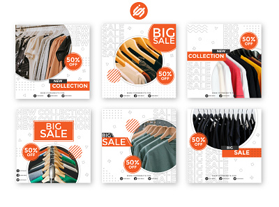 Fashion sale instagram post templates instagram banner instagram post instagram story instagram templates socialmedia