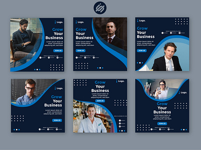 Business instagram post templates