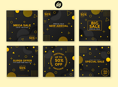 Modern abstract sale instagram post social media templates abstract sale big sale culinary fashion sale flash sale illustration instagram banner instagram post instagram story instagram templates modern template sale sale banner sale templates socialmedia templates