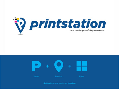 Printstation New Logo logo