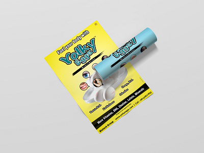 Posters - Yolky Eggs branding poster