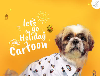 Social Media Creatives for a dog dress brand