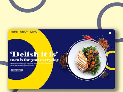 Food Delivery Web Page