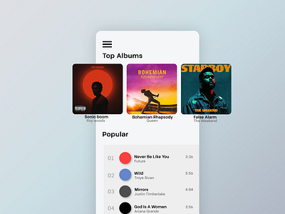 Music App Portfolio - Magica Labs