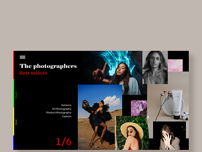 Photography Website design by Magica Labs