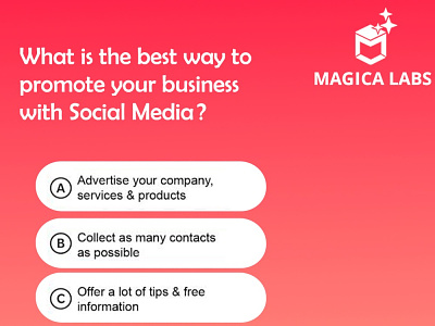 Social media marketing - Magica Labs