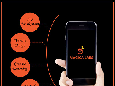 Magica Labs - Services app app development branding design digital marketing graphic design graphic designing ui ux web development