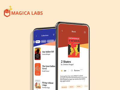 Mobile app portfolio - Magica Labs app development branding design graphic design mobile app mobile app development ui ux