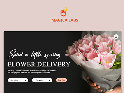 Website designing - Magica Labs branding design graphic design ui ux web design web designing website website designing