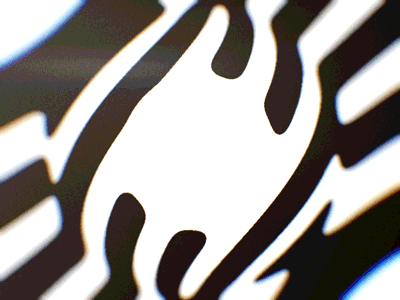 O ae aftereffects black and white liquid loop possible stripes typography