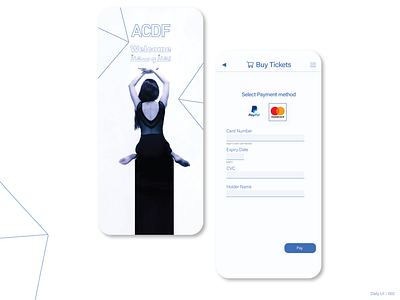 Credit Card Checkout, Daily UI app dailyui design digital typography