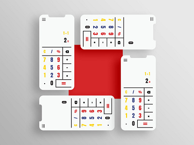 Calculator Daily UI 004 app dailyui design digital minimal