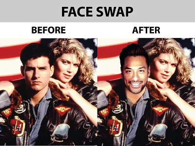 Face Swap Using Photoshop
