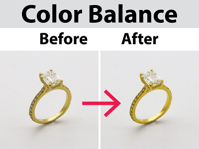 Jewelry Color Balance Using Photoshop