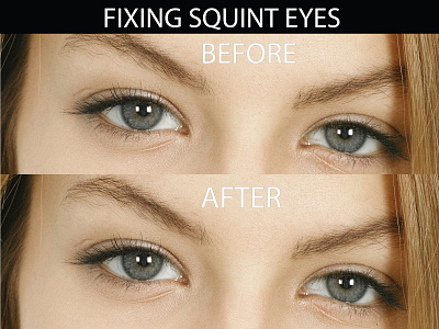 fxing squint eyes graphic design photo edit photo editing photoshop