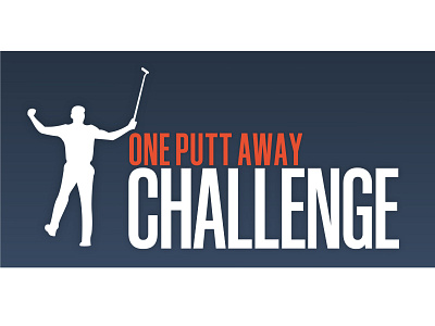 Logo design for one putt away challenge